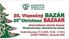 25. Vianočný charitatívny bazár 2016